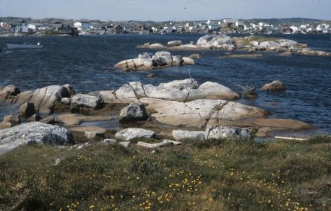 The community of Tilting as seen from Greene's Point, Tilting 