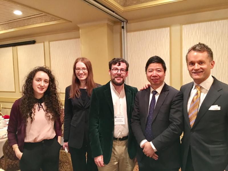 Left to Right: Kerri Neil, Halina Sapeha, David Brake, Tony Fang, Seamus O'Regan