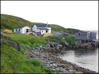 Pigeon Cove camp looking south