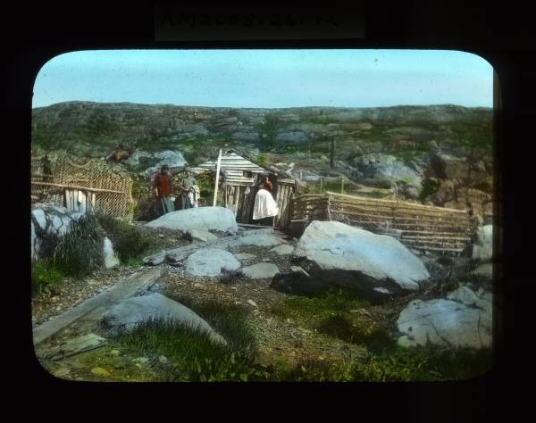 Three women by home