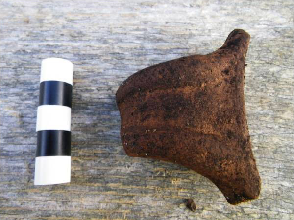 French course earthenware from Pigeon Cove excavation site