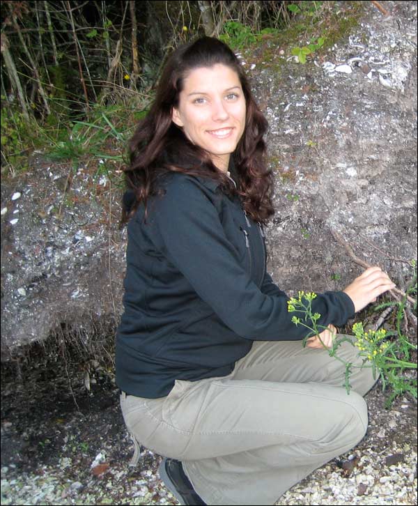 Meghan Burchell in British Columbia, 2007
