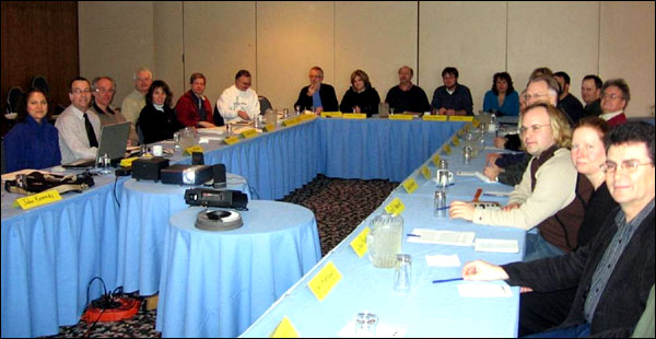 Where it all started.  Métis representatives, University scholars, government researchers and others met in Corner Brook in 2006 to discuss the possibilities for joint research initiatives.