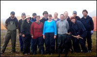 The crew at Indian Harbour