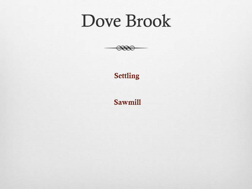 Dove Brook