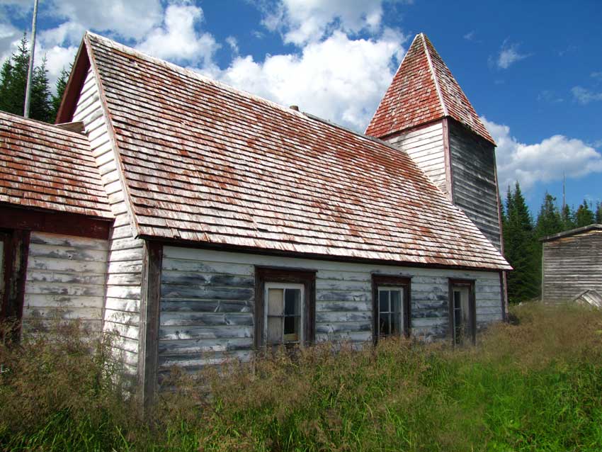 Abandoned Church in Dove Brook, 2010