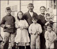 John Curl family, Spotted Islands, Labrador