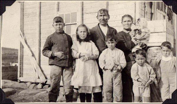 John Curl family, Spotted Islands, Labrador