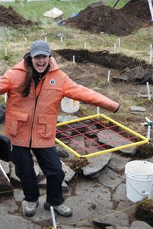 Laura Kelvin at Indian Harbour