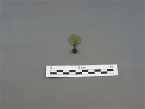 Perforated Copper Coin