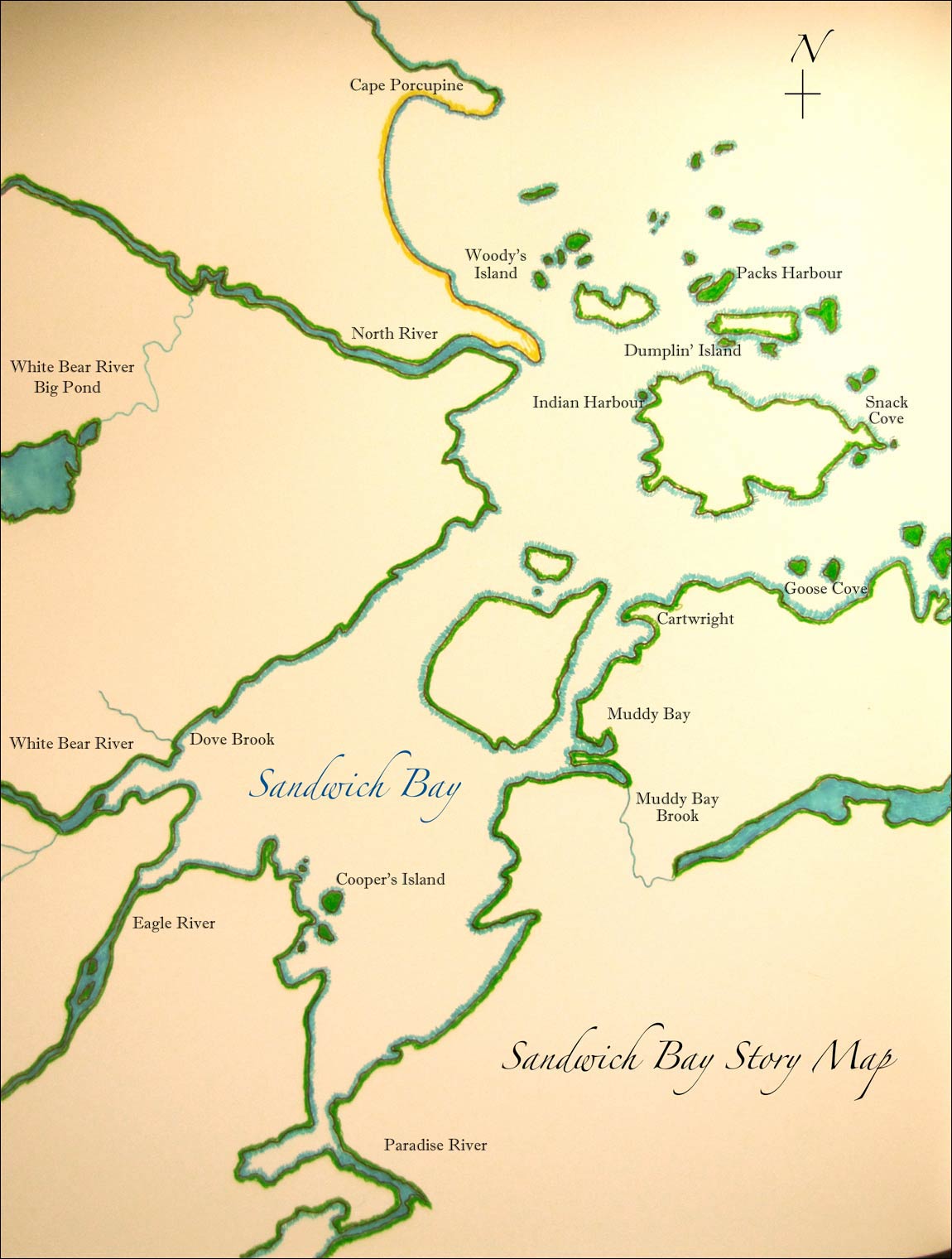 Sandwich Bay Story Map