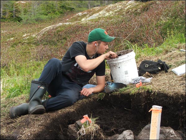 Student Dylan Morris from Goose Bay, Labrador