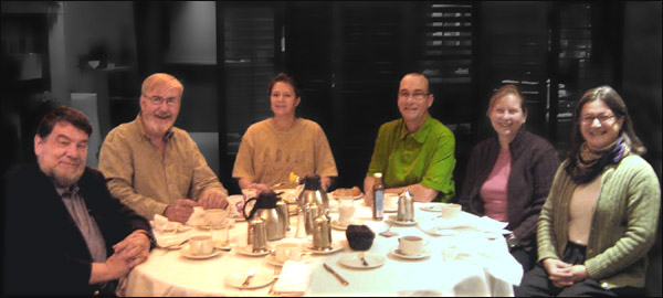 The original 6 researchers meet in Wakefield, Quebec