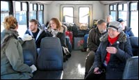 Group on the Bus