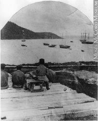 Another image of Rigolet Harbour, Labrador, NL, ca. 1880