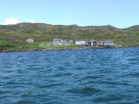 A view of Corbett's Harbour from the boat