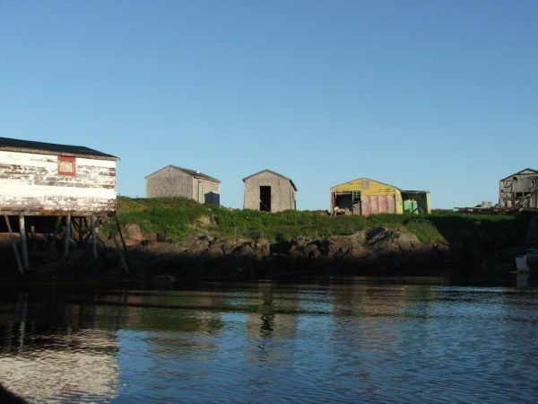 Leaving Seal Island, Labrador