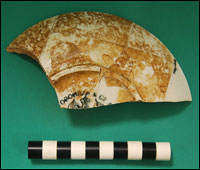 Ironstone saucer 