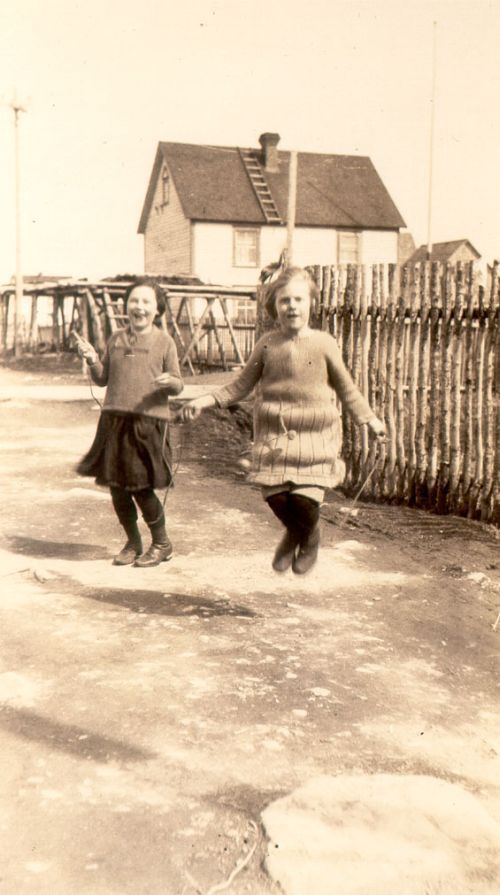 kathleen forbes and vivian forbes skipping