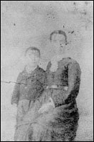 Martha (Wakely) Brown et son fils Isaac