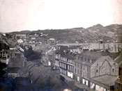 Water St., St. John's, looking east towards Signal Hill