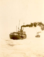 S.S. "Beothic" and S.S. "Imogene" at the icefields