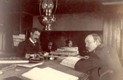 Four men in an office