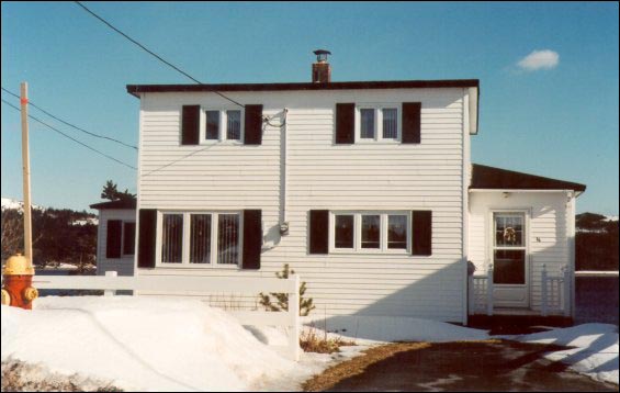 Brown house, Arnold's Cove, moved from Tack's Beach