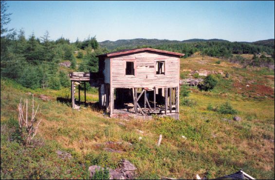 Maison de Jessie Marsh, abandonnée à Deer Harbour