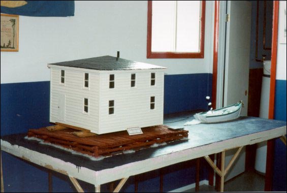 Maquette de la maison de Percy Pickett, Fair Island
