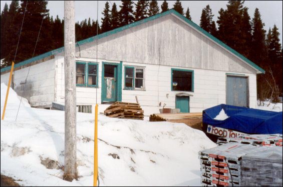 Jessie Randell's General Store, Bide Arm [General Store was moved from Hooping   Harbour to Bide Arm in 1969.] 