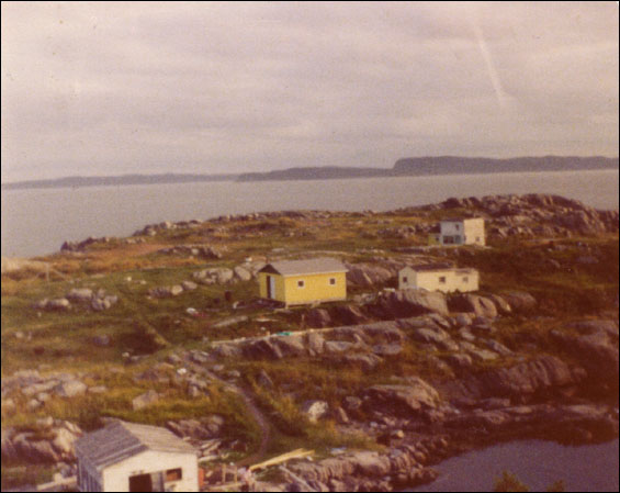 Commercial fishing cabins, Round Harbour