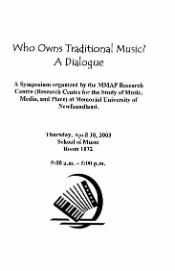 Who Owns Traditional Music? A Dialogue