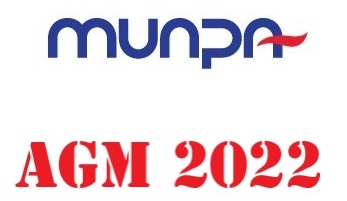 MUNPA Logo with AGM 2202 in red letters