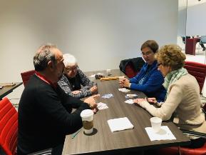 Picture of Games Group playing cribbage