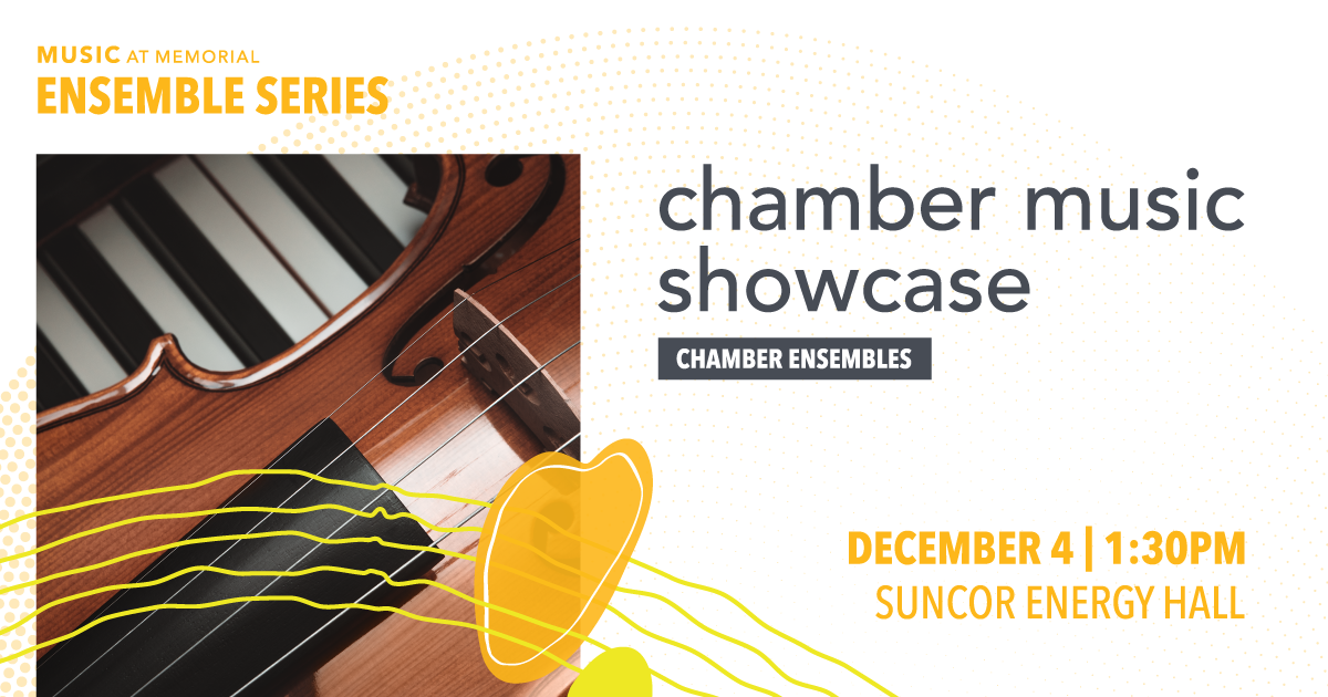 Chamber Music Showcase poster