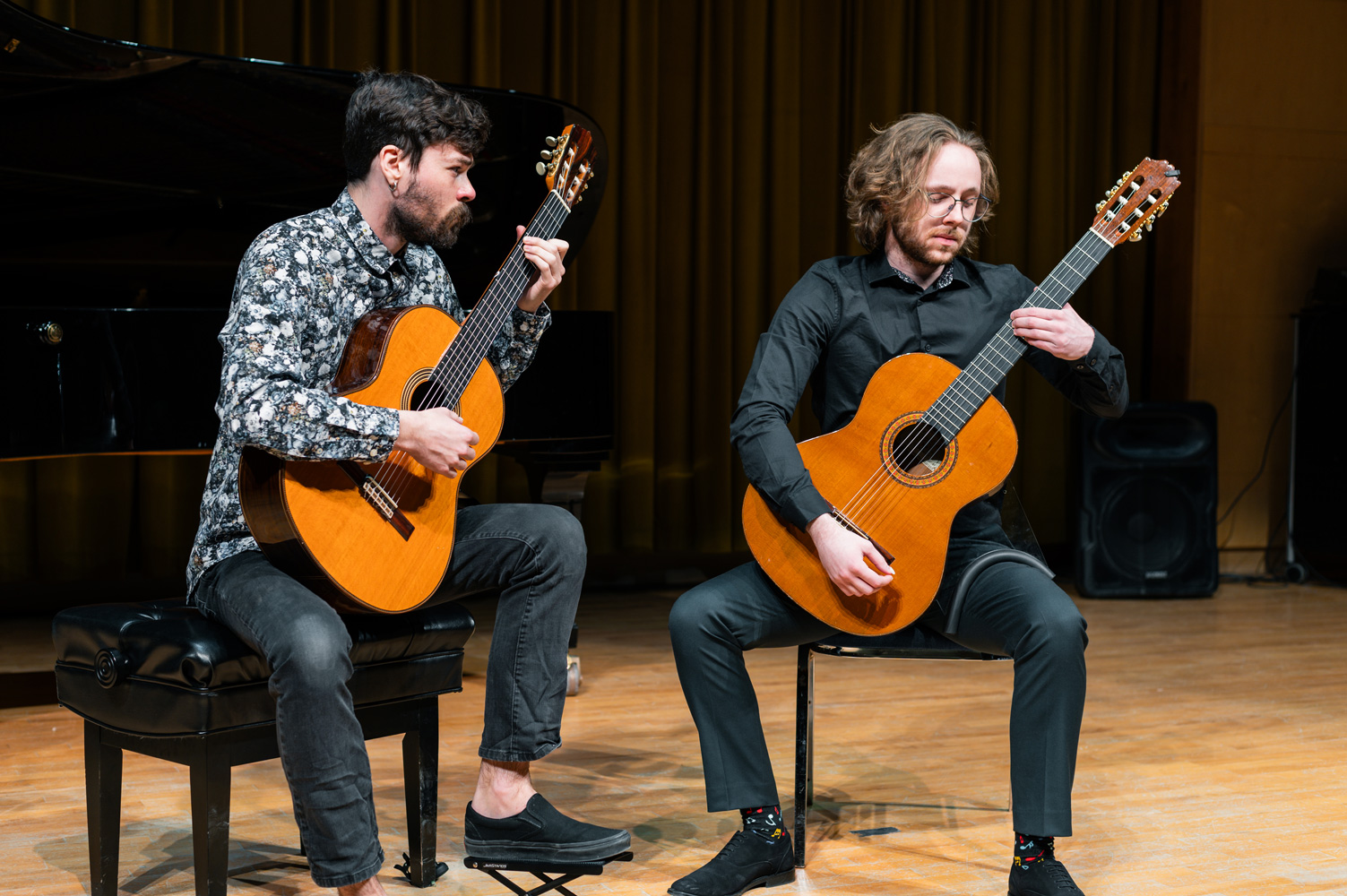 Liam Kuhn and Andrew Dunphy - Photo by David Eguiguren.