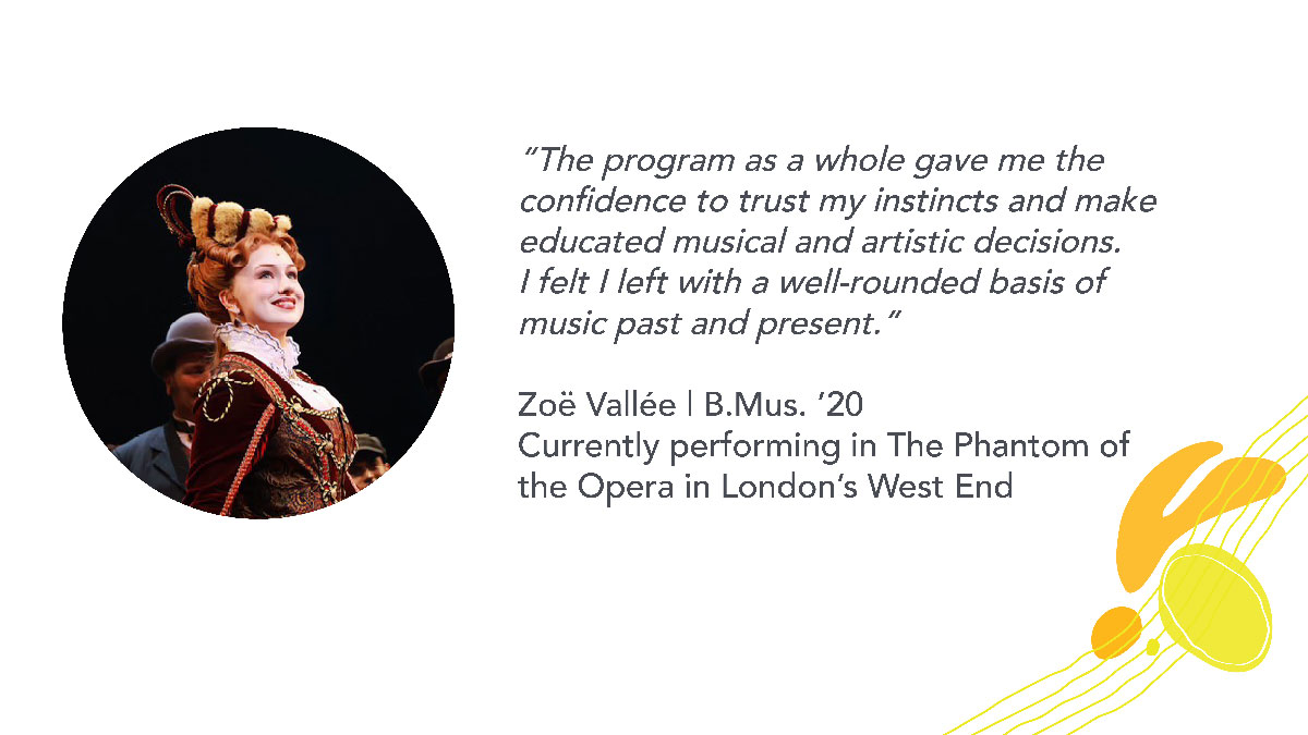 Zoe Vallee - Alumni quote