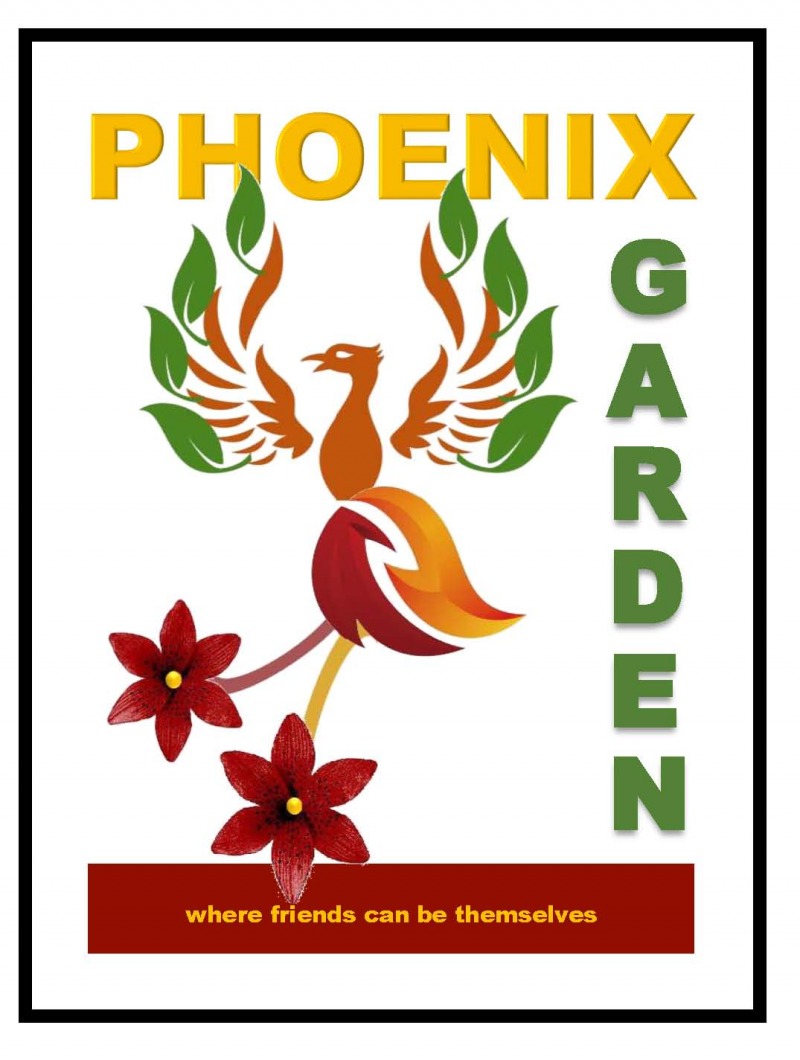 Phoenix Garden Logo designed by inmates at HMP