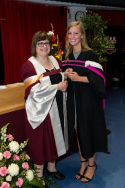 Dr. Alice Gaudine and BN grad Martha North