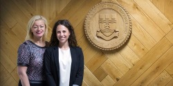 Drs. April Manuel and Julia Lukewich