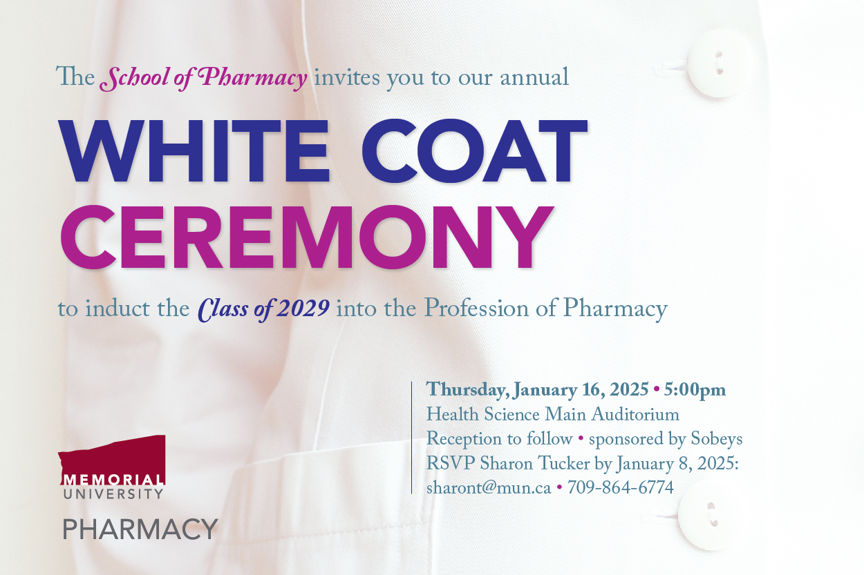 White Coat Ceremony 2025 - Class of 2029 - A special night for the first years, who are welcomed to the Pharmacy Profession