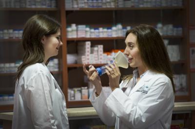 Inhaler demonstration