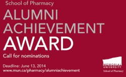 School of Pharmacy Alumni award.