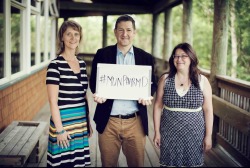 (L-R): Drs. Lisa Bishop, Carlo Marra, and Carla Dillon.