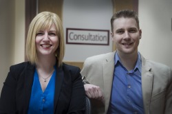 (L-R): Dr. Debbie Kelly and Dr. Jason Kielly