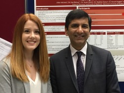 Jillian McInnis (left) and Dr. Jeremy Desai