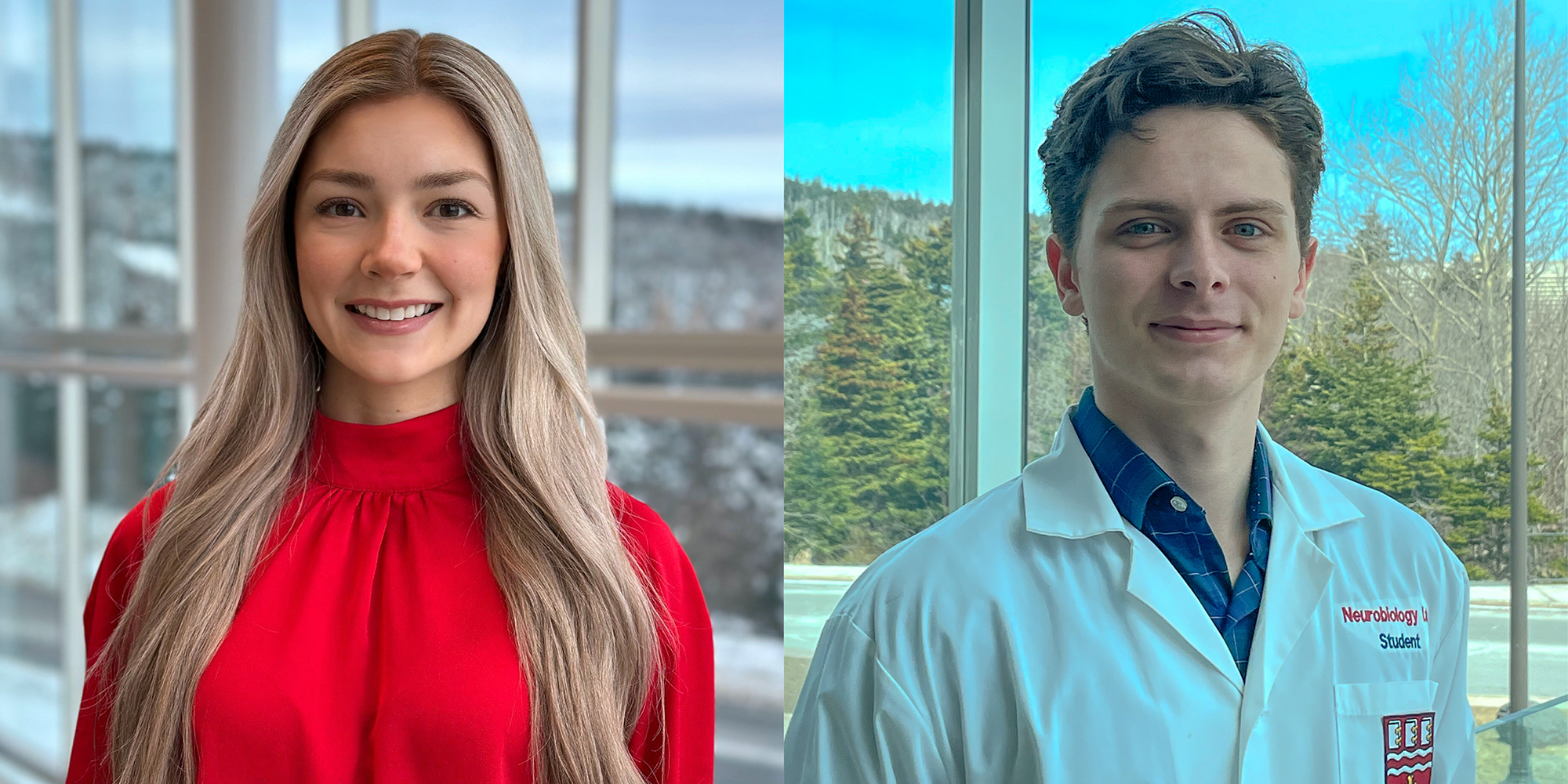 Two masters students from the School of Pharmacy and Faculty of Medicine at Memorial University have won heart and brain research funding.