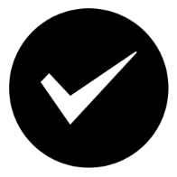 A checkmark