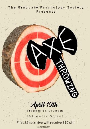 Axe throwing event